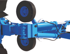 Усовершенствованное крепление опорного колеса