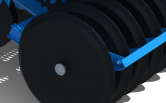 Шарнирное соединение секций катков